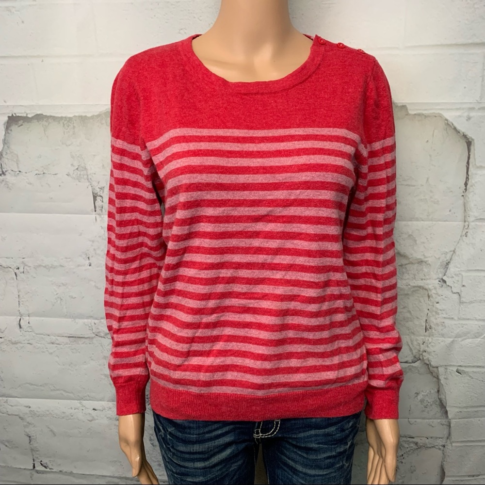Boden Striped Pullover Sweater